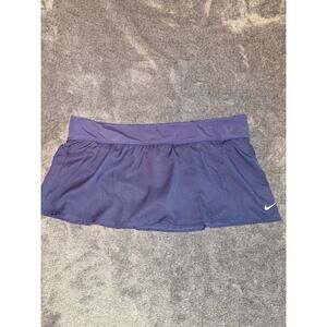 Nike Swim Board Skort Womans XXL‎ Navy Swim Bottoms Active Athlesier